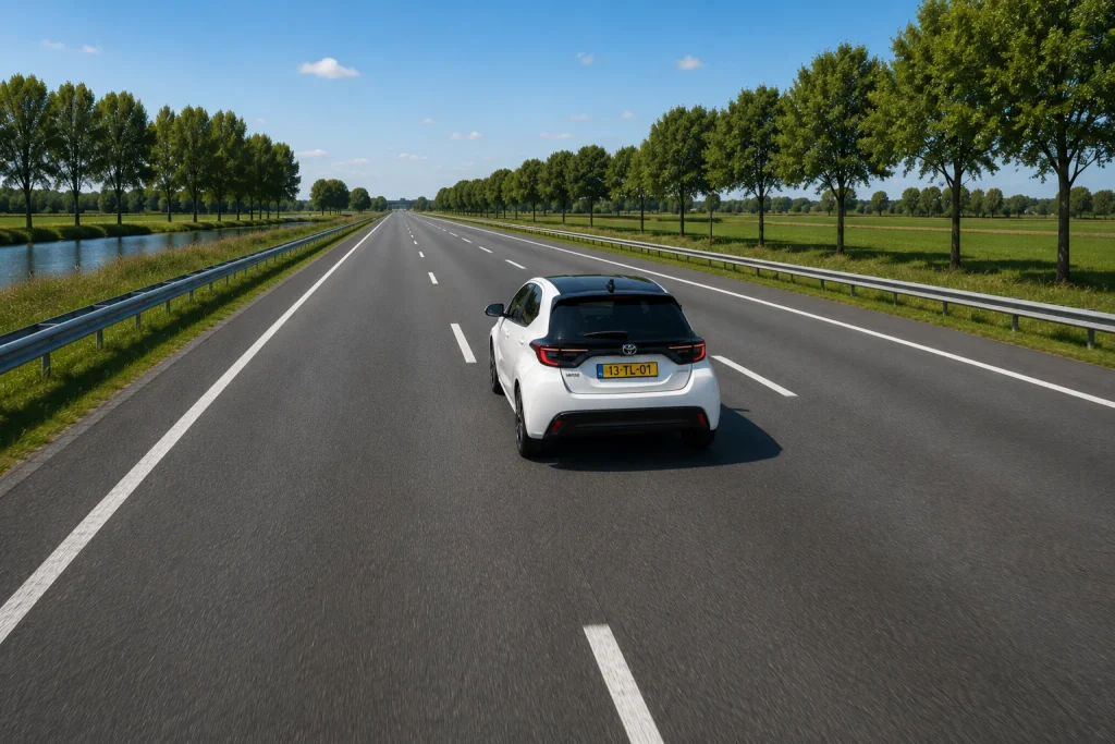 Plaats op de weg